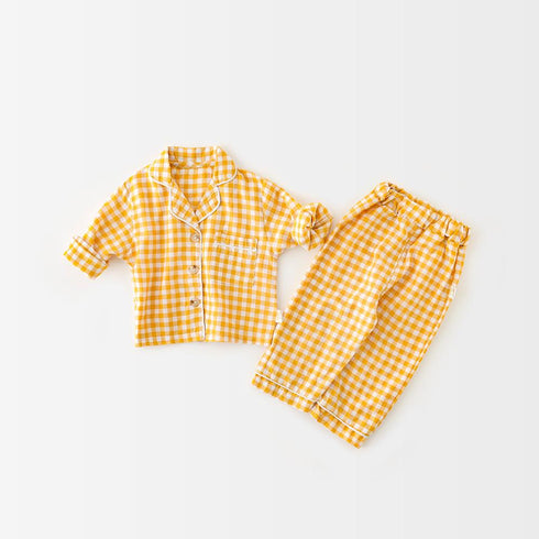 Long sleeve home wear two-piece set